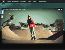 Tablet Screenshot of loscafres.net
